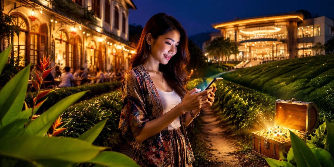 Pengguna Ipoh mengakses aplikasi pertaruhan sukan pada telefon pintar dengan navigasi mudah